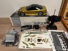 YOKOMO(S15シルビア)ドリフトパッケージ＆タミヤ(カストロールNSX)他 ドリフトパッケージNEO ニッサン S15シルビアボディ(シルバー