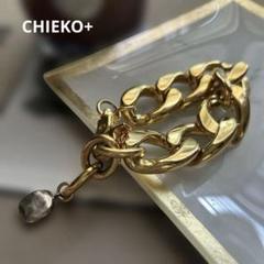 CHIEKO+ チエコプラス luxe chain brace ブレスレット - メルカリ