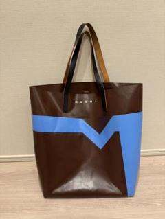 MARNIトートバッグ SHMQ0035A0 P3572 PVC TRIBECA