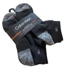 Calvin Klein スポーツソックス ブラック/グレー