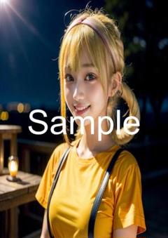 A4サイズアートポスター 1点もの 美女ポスター最高品質 C-D-２９