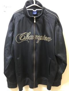 00s Champion チャンピオン　トラックジャケット　ジャージ　黒金