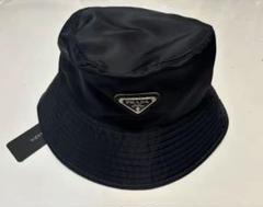 【新品未使用】PRADA バケットハット 黒☆ノベルティ☆ PRADA プラダ バケットハットノハ