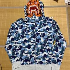 激レア⭐️A Bathing APAシャークパーカー　スウェット　フルジップ GIANT SHARK FULL ZIP HOODIE | bape.com