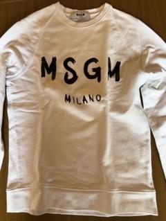 MSGM MILANO ロゴスウェット ホワイト 2025年最新】MSGM カラー：ホワイト系 トレーナー・スウェットの