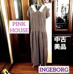 インゲボルグ INGEBORG ワンピース ロングワンピース ピンク