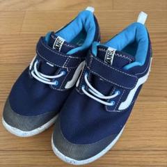 VANS キッズシューズ ネイビー 21cm