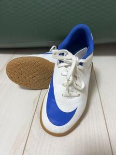 Nike フットサルシューズ ホワイト/ブルー