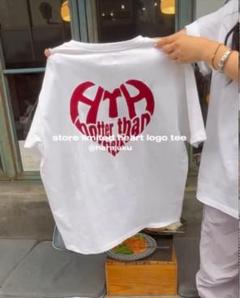 新品未使用HTH（Hotter Than Hell）Heart logo tee HTH （Hotter than Hell） 原宿限定tee ハートロゴ - メルカリ