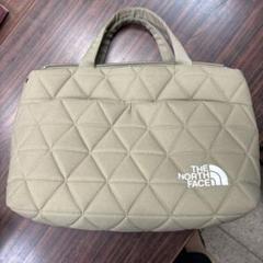 THE NORTH FACE キルティングハンドバッグ グレー