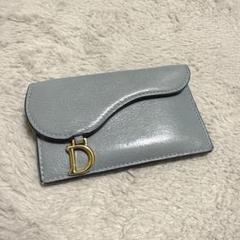 DIOR Saddle Cosmos ジップ カードホルダー