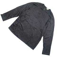 ✨美品✨【M_】長袖チュニック（F）ブラック/ゆったり大きいサイズ