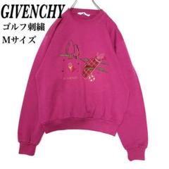 超高品質で人気の 刺繍 ゴルフ ジバンシー GIVENCHY 美品 スウェット M トレーナー - トレーナー/スウェット