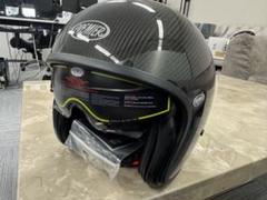 PREMIER プレミア　ジェットヘルメット カーボンファイバー ブラックXXL PREMIER プレミア ジェットヘルメット カーボンファイバー