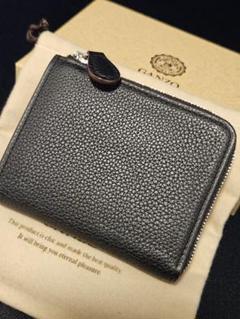 【極美品】GANZO ガンゾ　GDシリーズ 二つ折り財布 純札入れ 黒 レビュー】GANZO（ガンゾ）コードバンルチダ『純札入れ（二