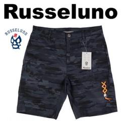 サイズ：5 RUSSELUNO ラッセルノ RS-2040708 ストレッチパンツ  ブラック系 [240101424816] ゴルフウェア メンズ ストスト RUSSELUNO ラッセルノ RS-2040708 ストレッチパンツ ブラック系