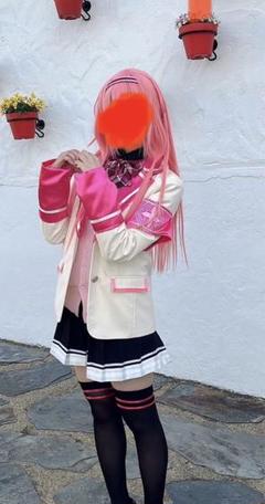 周央サンゴ コスプレ衣装 バーチャルYouTuber VTuber 七次元生徒会 周央サンゴ コスプレ衣装