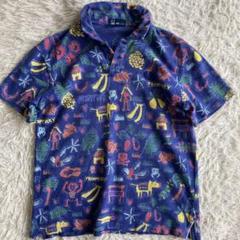 【希少】narifuri × FRED PERRY 　総柄フルーツポロシャツ