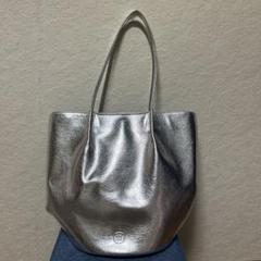 PAPILLONNER パピヨネ ハンドバッグ シルバー グレー 匿名配送