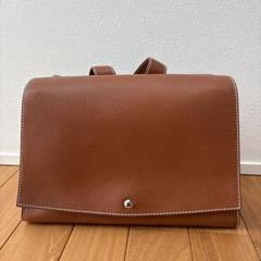 マザーハウス 2way バックパック レザー アンバーキャメル マザーハウス 2way バックパック レザー アンバーキャメル
