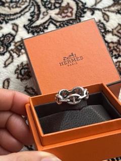 【新品 未使用品】田中美樹　　　HERMÈS アンシェネ　リング　56 2025年最新】Hermes リング 56の人気アイテム - メルカリ