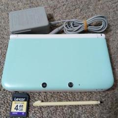 ☆発色良好☆ ニンテンドー3DSLL ミント×ホワイト ☆動作良好☆