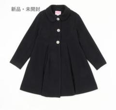 【新品】ケイトスペード　ガールズビジューボタンウールコート140 新品】ケイトスペード ガールズビジューボタンウールコート140