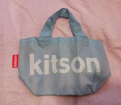 kitson 水色 布製トートバッグ