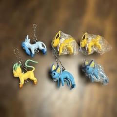 つまんでつなげてマスコット　ポケモン イーブイ フレンズ6個セット