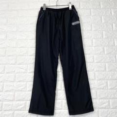 h720【OUTDOOR】L 黒　ジャージパンツ　裏起毛　可愛い