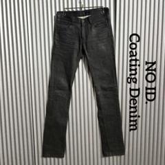 NO ID BLACK ノーアイディー ジップスキニー デニムパンツ