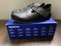 【着用2回】BIRKENSTOCK LONDON ロンドン レザー 厚底 27 着用2回】BIRKENSTOCK LONDON ロンドン レザー 厚底 27