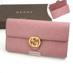 楽天市場】GUCCI 長財布 ピンクの通販