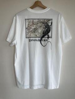 BANANA REPUBLIC バナナリパブリック／イグアナTシャツ L