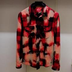 【美品】 シュプリーム ケミカル ブリーチ シャツ Off-White FR2