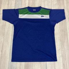 YONEX バドミントン シャツ 青/緑/白