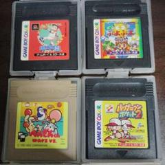 ゲームボーイソフト4本セット