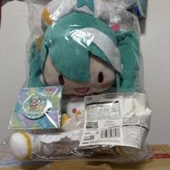 初音ミク マジカルミライ2024 ふわぷち ぬいぐるみ L セガ 予約缶バッチ付 初音ミク マジカルミライ2024 ふわぷち ぬいぐるみ L セガ 予約