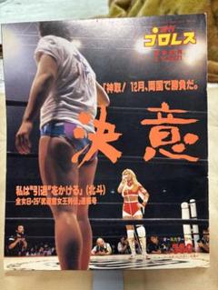 週間プロレス（緊急増刊）全日本女子/８・25「武道館女王列伝」速報号　北斗晶他