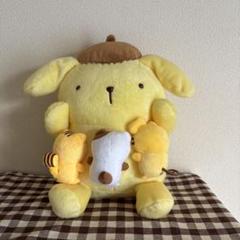 ポムポムプリン　ぬいぐるみ　サンリオ　Sanrio チームプリン