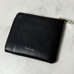 未使用級 ポールスミス コインケース レザーブラック 近年モデル 未使用級 ポールスミス コインケース レザーブラック 近年モデル