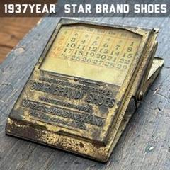 1937年 30s STAR BRAND SHOES アンティーク クリップ 1937年 30s STAR BRAND SHOES アンティーク クリップ