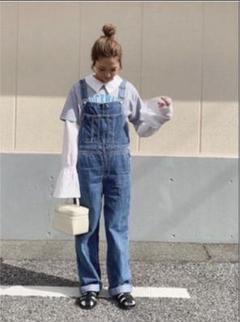 新品未使用 キャナルジーン サロペット デニム オールインワン オーバーオール CANAL JEAN（キャナルジーン）の「smileyranna デニム