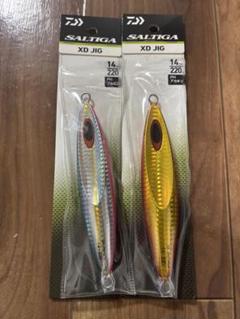 SALTIGA XD JIG 220g セット 未使用品のサムネイル