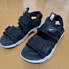 NIKE ナイキ キャニオン サンダル 黒 白 27㎝