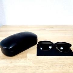 COACH サングラス ウェリントン ブラック