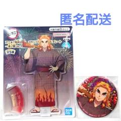鬼滅の刃 スタンド付きアクリルプレート 缶バッジ ナムコ限定
