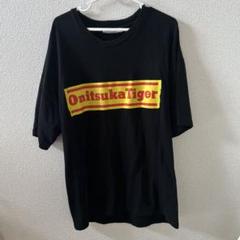 Onitsuka Tiger オニツカタイガーロゴ Tシャツ ブラック