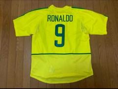 ブラジル代表 2002 ホーム ユニフォーム ロナウド ヴィンテージ
