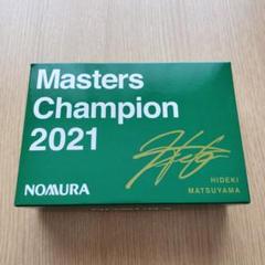 松山英樹 写真パネル サイン入り Masters Champion 2021 松山英樹 サイン入りゴルフボール - メルカリ